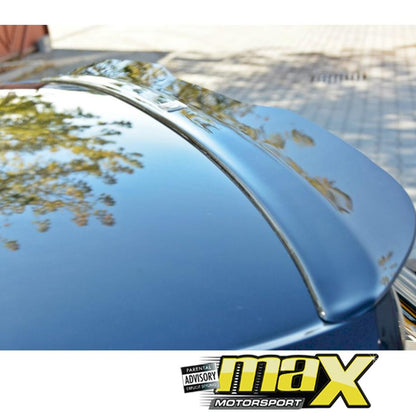 VW Golf 7 TSI Maxton Style Gloss Black Roof Spoiler Extension Max Motorsport