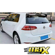 Load image into Gallery viewer, VW Golf 7 TSI Oettinger Style Gloss Black Plastic Roof Spoiler maxmotorsports

