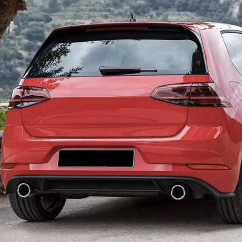 Suitable To Fit - VW Golf 7.5 GTI OEM Style Plastic Rear Diffuser – Max ...