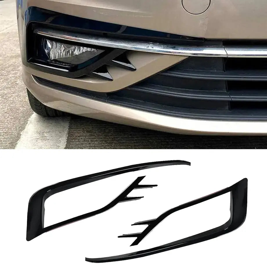 VW Golf 7.5 TSI Gloss Black Fog Light Covers Max Motorsport