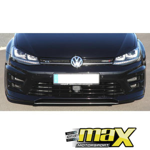 VW Golf MK7 ABT Style Gloss Black Plastic Eyelids maxmotorsports