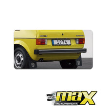 Load image into Gallery viewer, VW Golf Mk1 Old School Chrome Bumpers maxmotorsports
