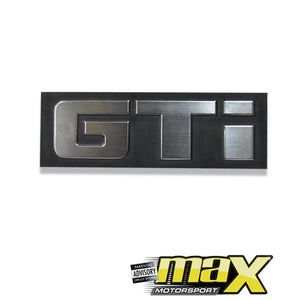 VW Golf Old School GTI Grille Badge maxmotorsports