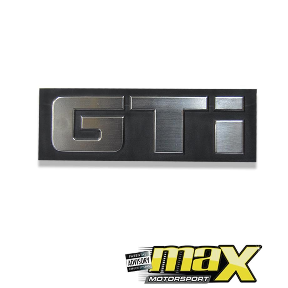 VW Golf Old School GTI Grille Badge maxmotorsports