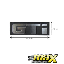 Load image into Gallery viewer, VW Golf Old School GTI Grille Badge maxmotorsports
