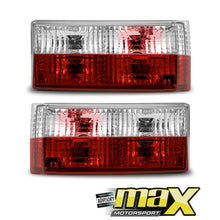Load image into Gallery viewer, VW MK1 Rabbit (74-84) Semi-Clear Crystal Taillights maxmotorsports
