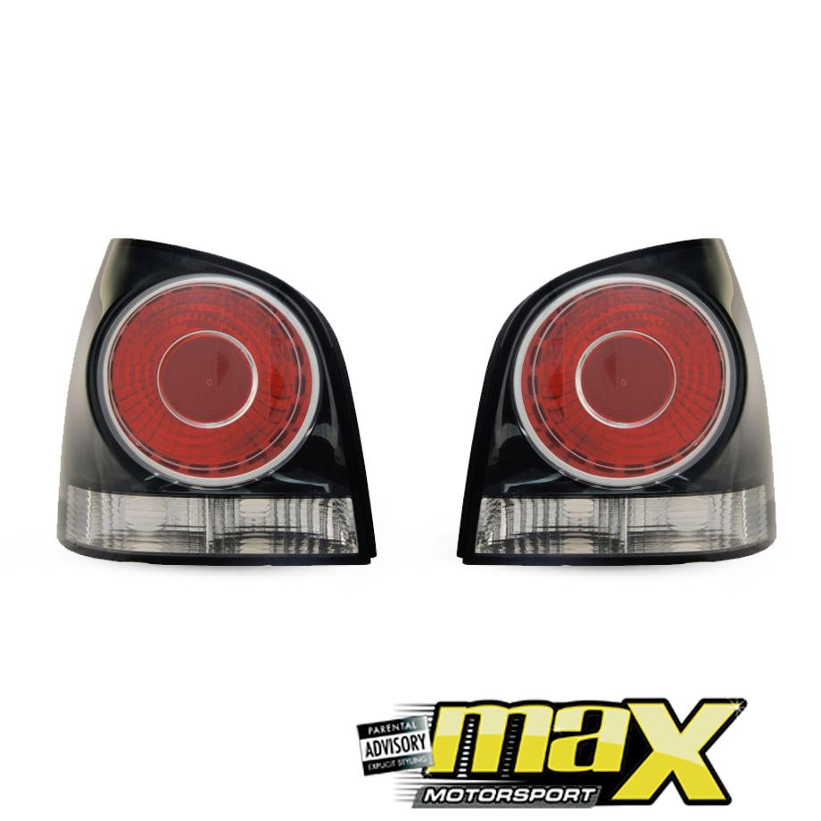 VW Polo  9N / Vivo - 05-15 Black Taillights maxmotorsports