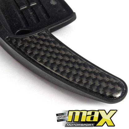 VW Polo 6 GTI DSG Carbon Fibre Paddle Shift Extensions maxmotorsports