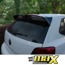 Load image into Gallery viewer, VW Polo 6 Oettinger Style Gloss Black Plastic Roof Spoiler maxmotorsports
