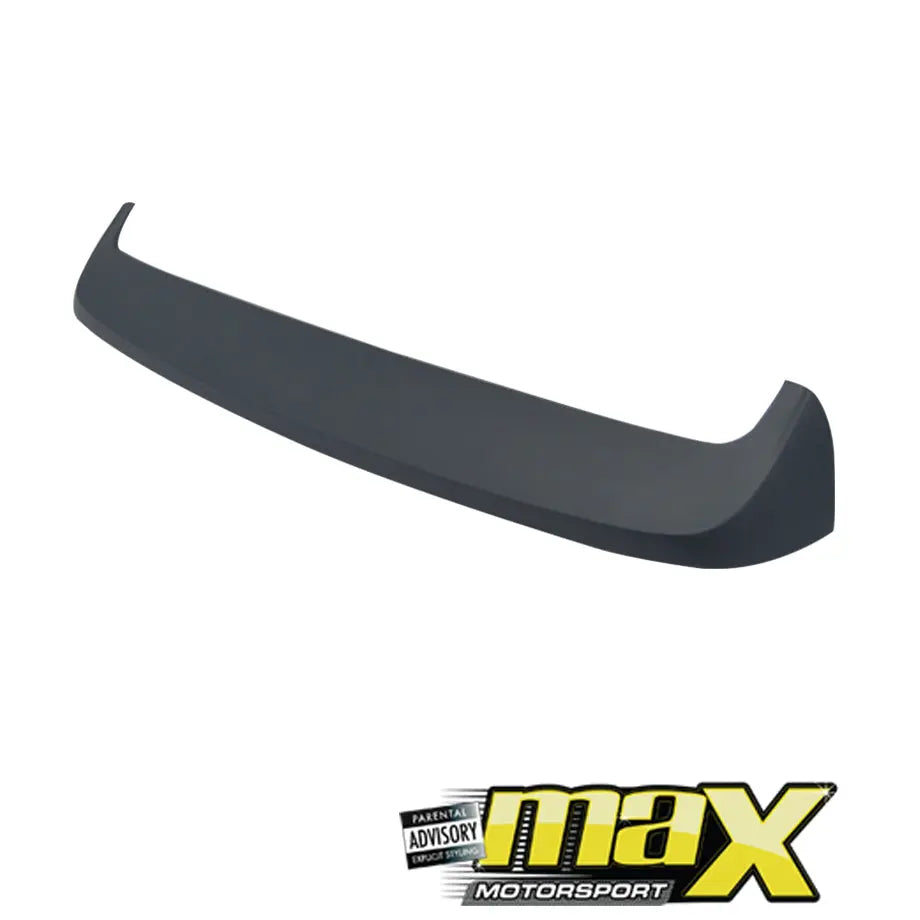 VW Polo 6 Plastic Roof Spoiler With Extensions maxmotorsports