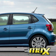 Load image into Gallery viewer, VW Polo 6 Plastic Roof Spoiler With Extensions maxmotorsports
