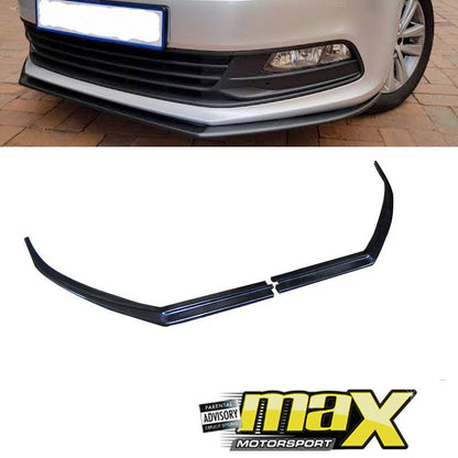 VW Polo 6 TSI 2-Piece Plastic Slim Spoiler Max Motorsport