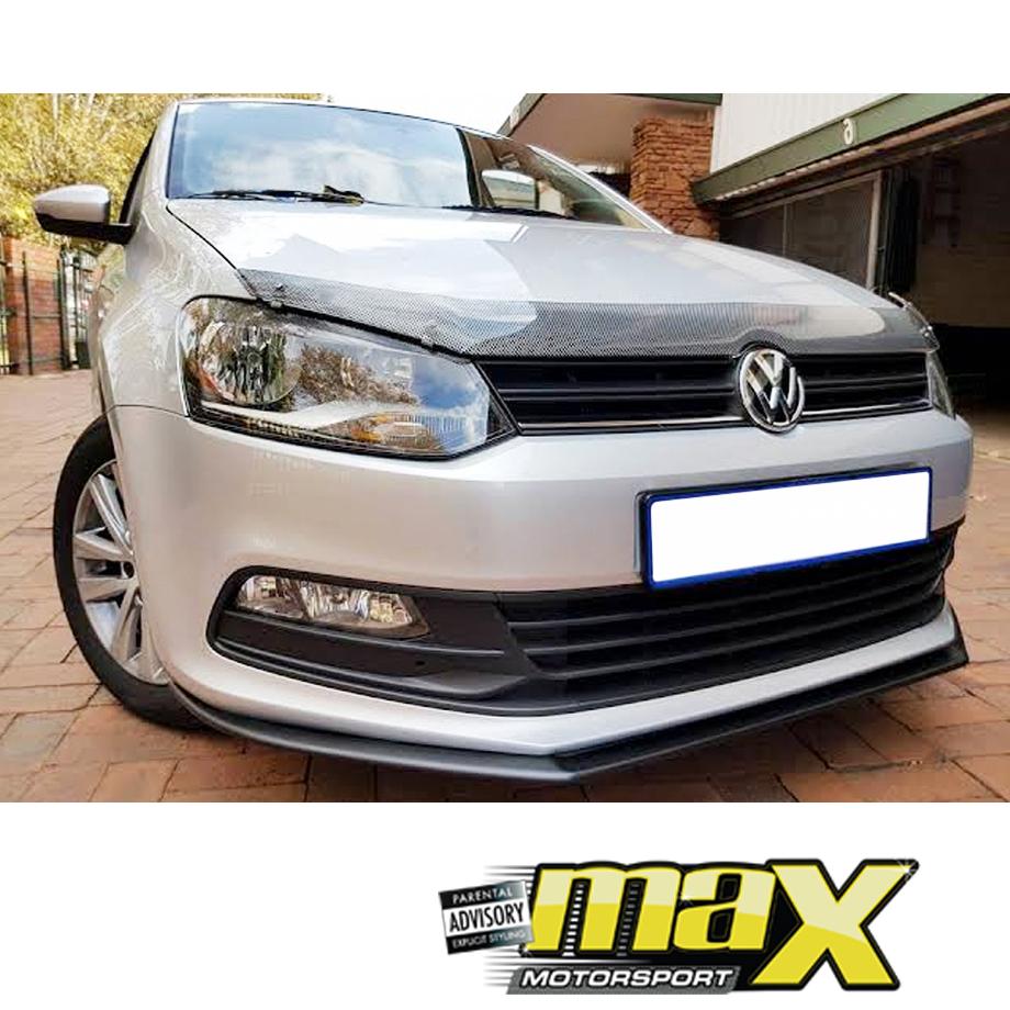 VW Polo 6 TSI 2-Piece Plastic Slim Spoiler Max Motorsport