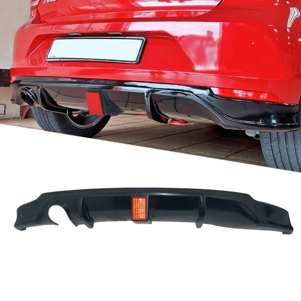 Suitable To Fit - VW Polo 6 TSI F1 Style Fiberglass Diffuser (15-19 ...