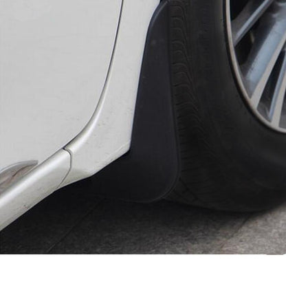 VW Polo 6 TSI (14-18) Plastic Short Mud Flaps (4Pc) maxmotorsports