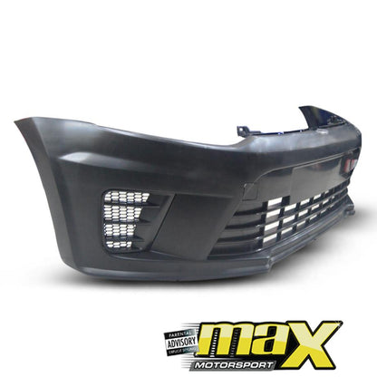 VW Polo 6 WRC Style Plastic Front Bumper Upgrade maxmotorsports