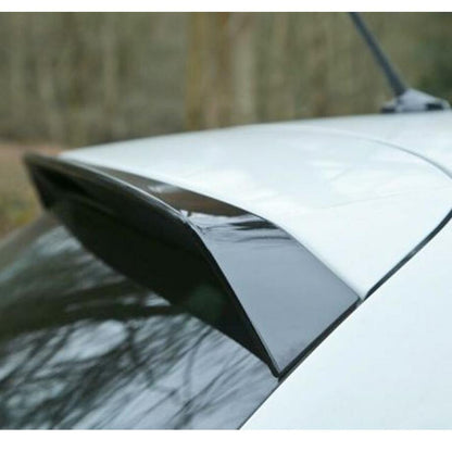 VW Polo 6C GTI Style Gloss Black Roof Spoiler Extension Max Motorsport