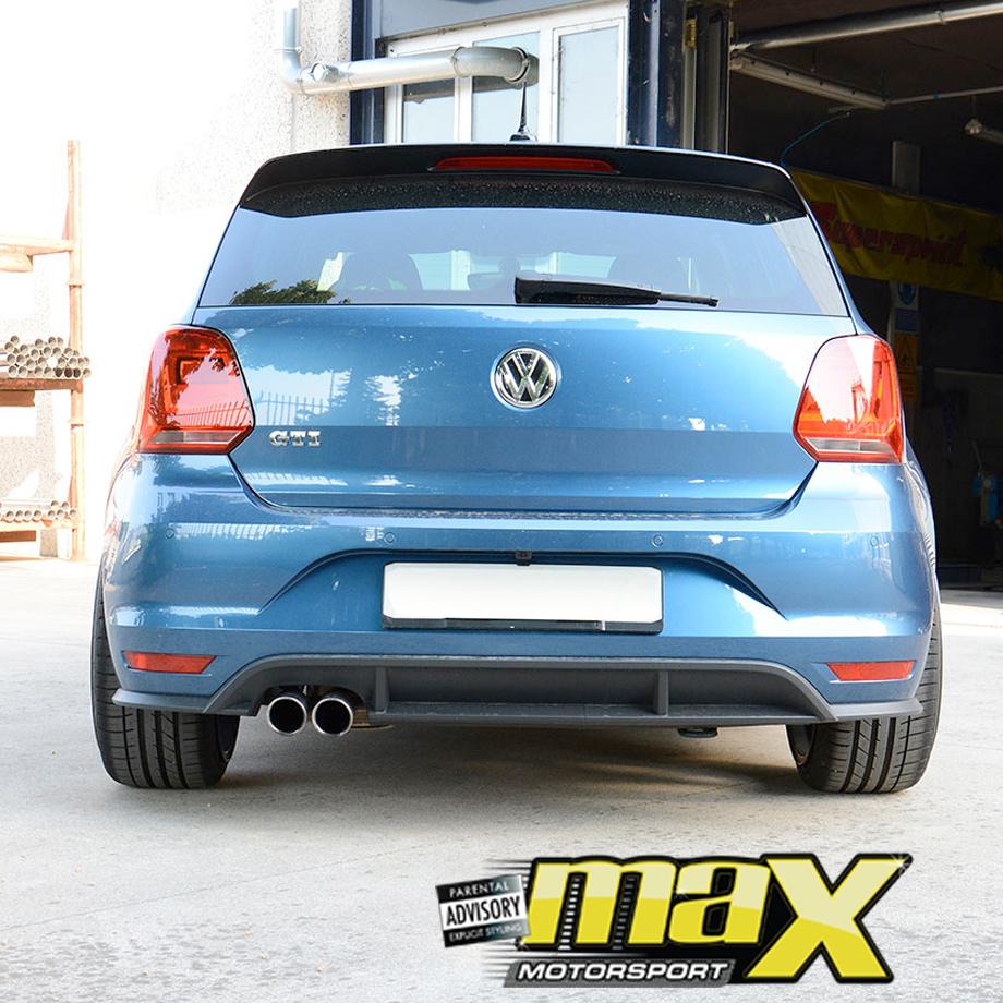 VW Polo 6C (2010-On) Plastic Rear Bumper Upgrade – Max Motorsport