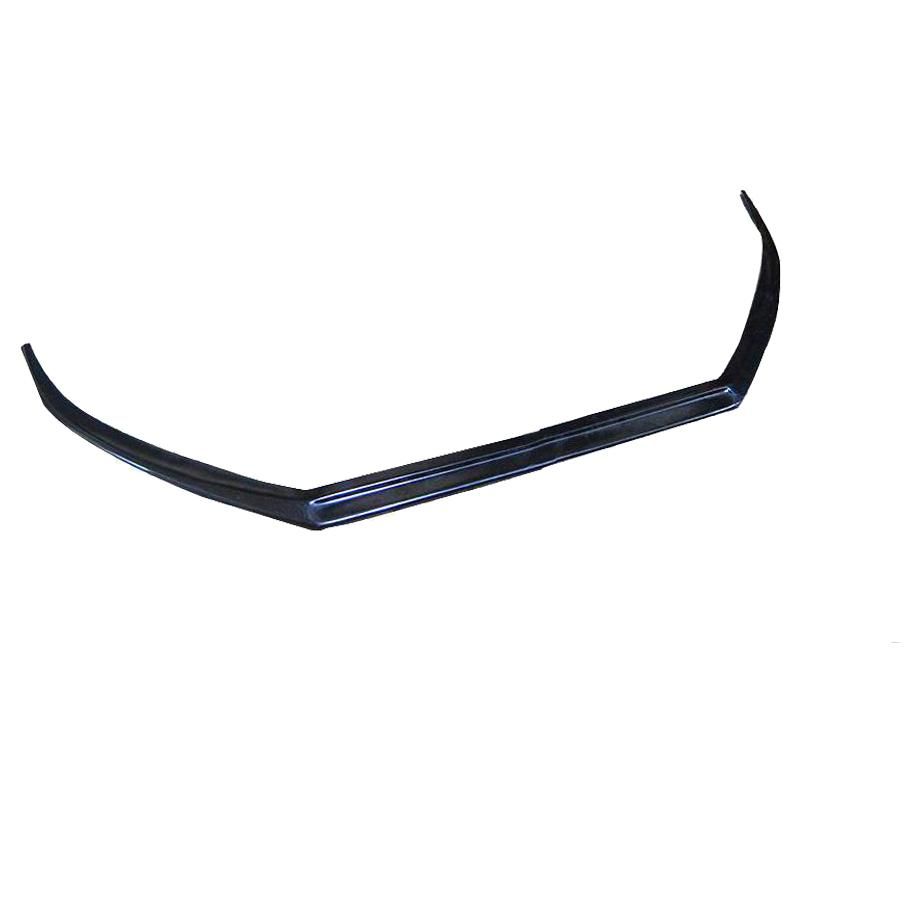 VW Polo 6C Gloss Black 1-Piece Front Lip Spoiler Max Motorsport