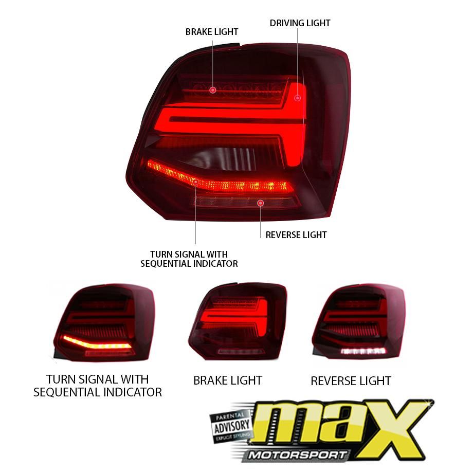 VW Polo 6R LED Sequential Tailight Max Motorsport
