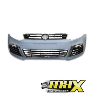 VW Polo 6R R20 Style Plastic Front Bumper Upgrade maxmotorsports
