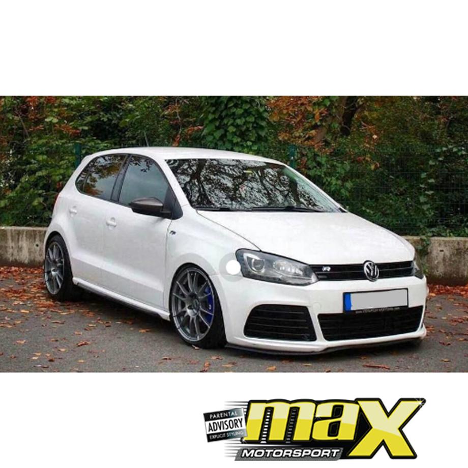 VW Polo 6R R20 Style Plastic Front Bumper Upgrade maxmotorsports