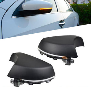VW Polo 6R Side Mirror Smoked LED Sequential Indicator Light maxmotorsports