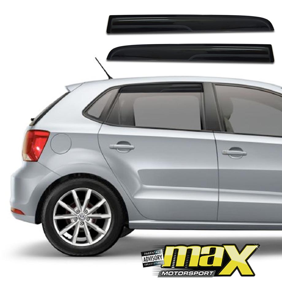 VW Polo 7 Vivo (2019-On) Black Windshield (4-Piece) maxmotorsports