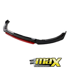 Load image into Gallery viewer, VW Polo 8 AW (19-On) Carbon Look Maxton Style Plastic Front Spoiler maxmotorsports
