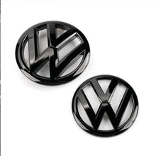 Load image into Gallery viewer, VW Polo 8AW (19-On) Carbon Look Stick On Emblem Badge (Pair) maxmotorsports
