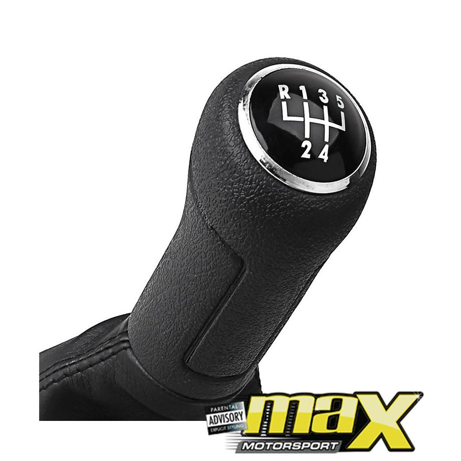 VW Polo 9N (02) + Vivo Leather Gear Knob + Boot Cover maxmotorsports