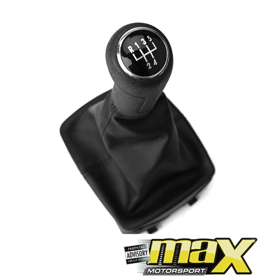 VW Polo 9N (02) + Vivo Leather Gear Knob + Boot Cover maxmotorsports