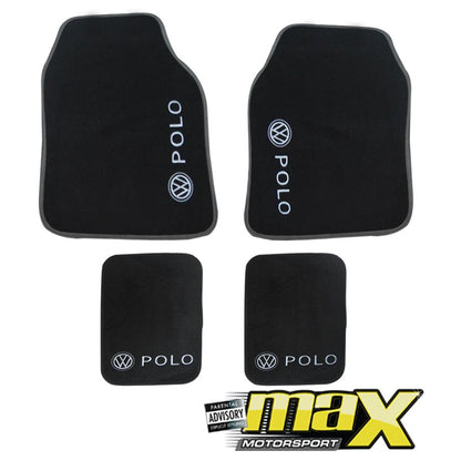 VW Polo Car Mats - (Grey) Max Motorsport