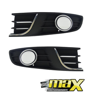 VW Polo Vivo (14-19) Fog Lamp Covers With Centre Grille (5-Piece) maxmotorsports