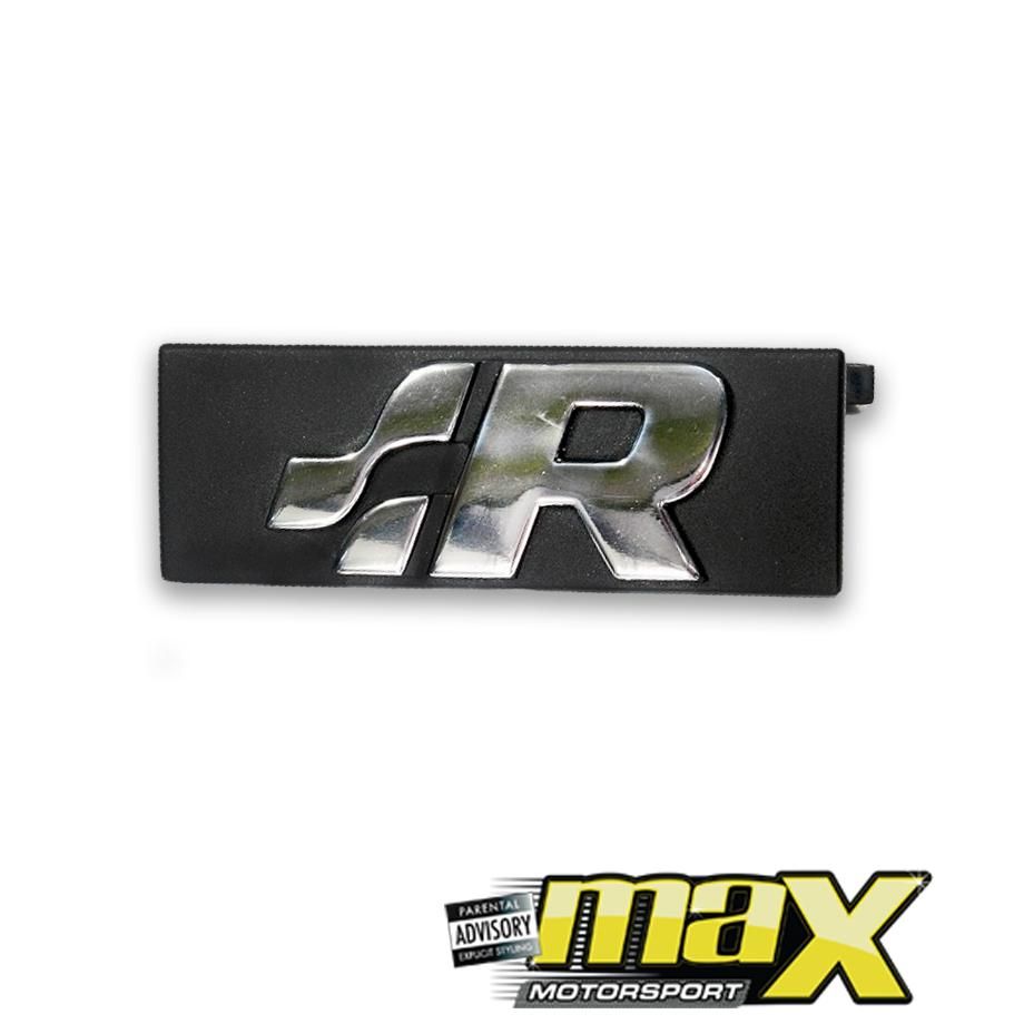 VW R-Line Grille Badge maxmotorsports