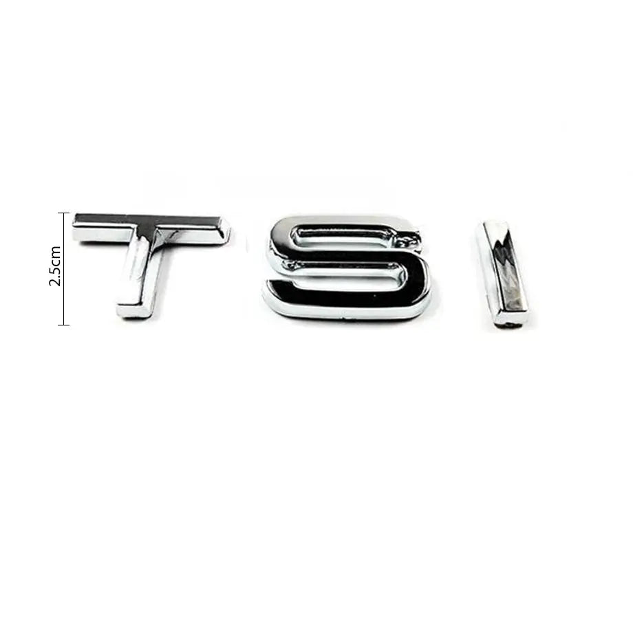 VW TSI Chrome Lettering Badge maxmotorsports