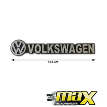 Load image into Gallery viewer, VW Volkswagen Old School Rear Emblem Badge maxmotorsports
