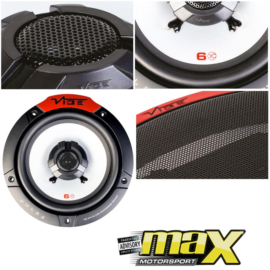 Vibe Pulse 6.5" Coaxial Speaker 180W maxmotorsports