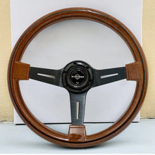Load image into Gallery viewer, Woodgrain Look Drift Style Steering Wheel (350mm) Max Motorsport
