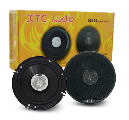XTC DB Series 6" Dual Cone Speakers (400W) XTC Audio