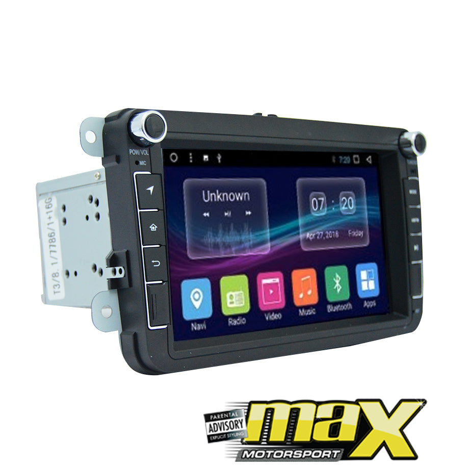 VW 8" Android DVD Entertainment & GPS Navigation System