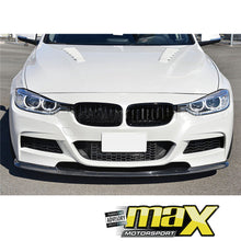 Load image into Gallery viewer, BM F30 (12-On) Performance Style Carbon Fibre Front Spoiler

