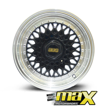 14 Inch Mag Wheel - BSS MX247 Wheels (4x100/114.3 PCD)