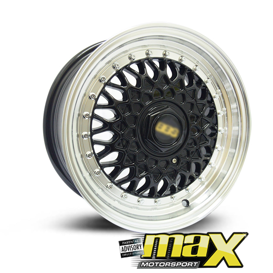 14 Inch Mag Wheel - BSS MX247 Wheels (4x100/114.3 PCD)