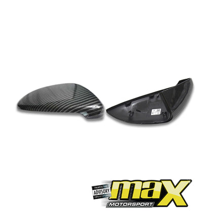 VW Golf Mk7 Carbon Fibre Clip On Mirror Covers