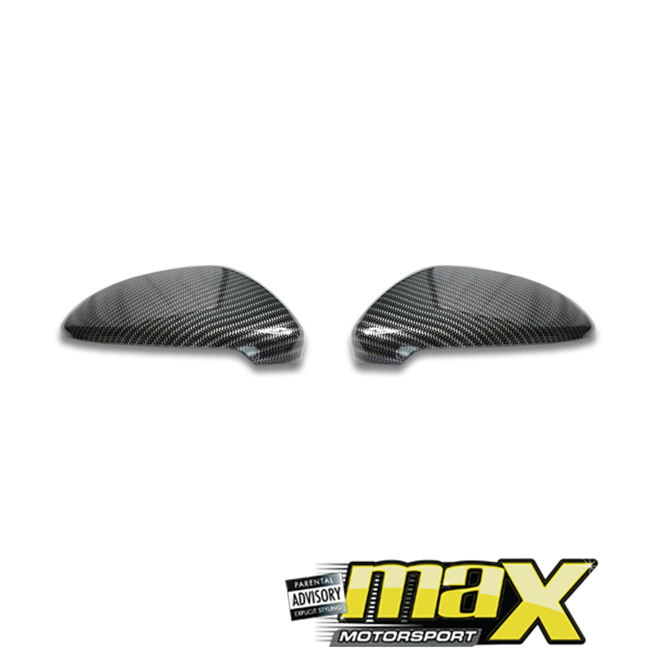 VW Golf Mk7 Carbon Fibre Clip On Mirror Covers