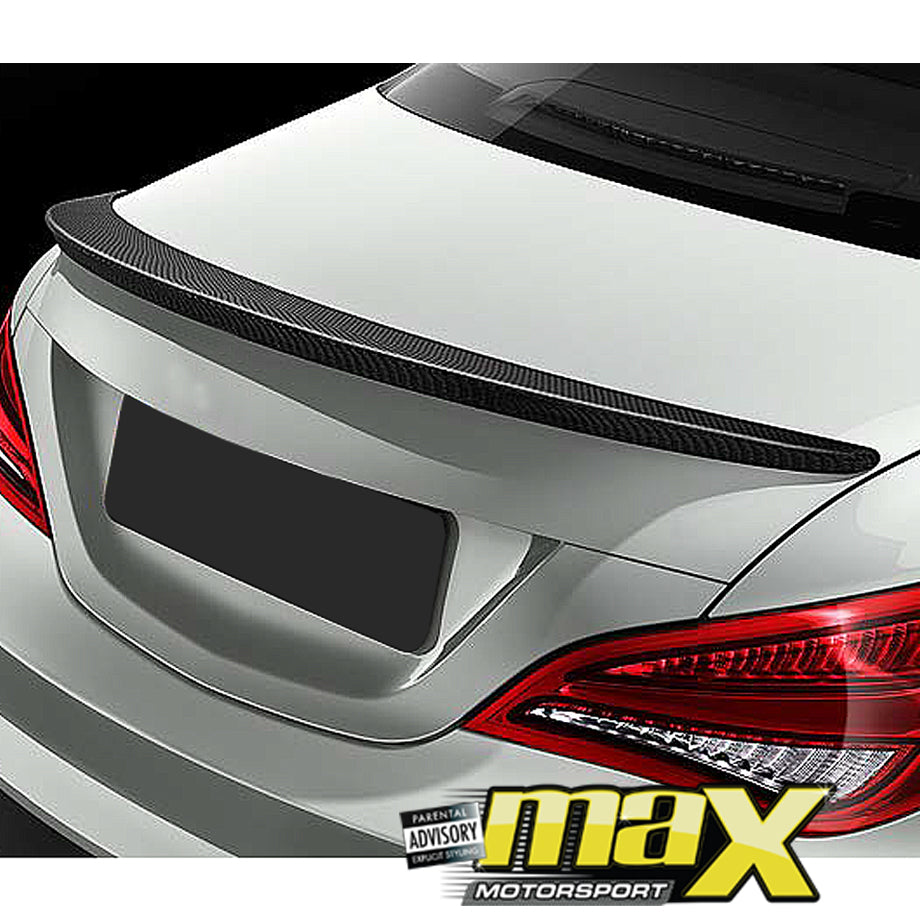 Merc CLA W117 (13-On) Carbon Fibre Performance Syle Boot Spoiler