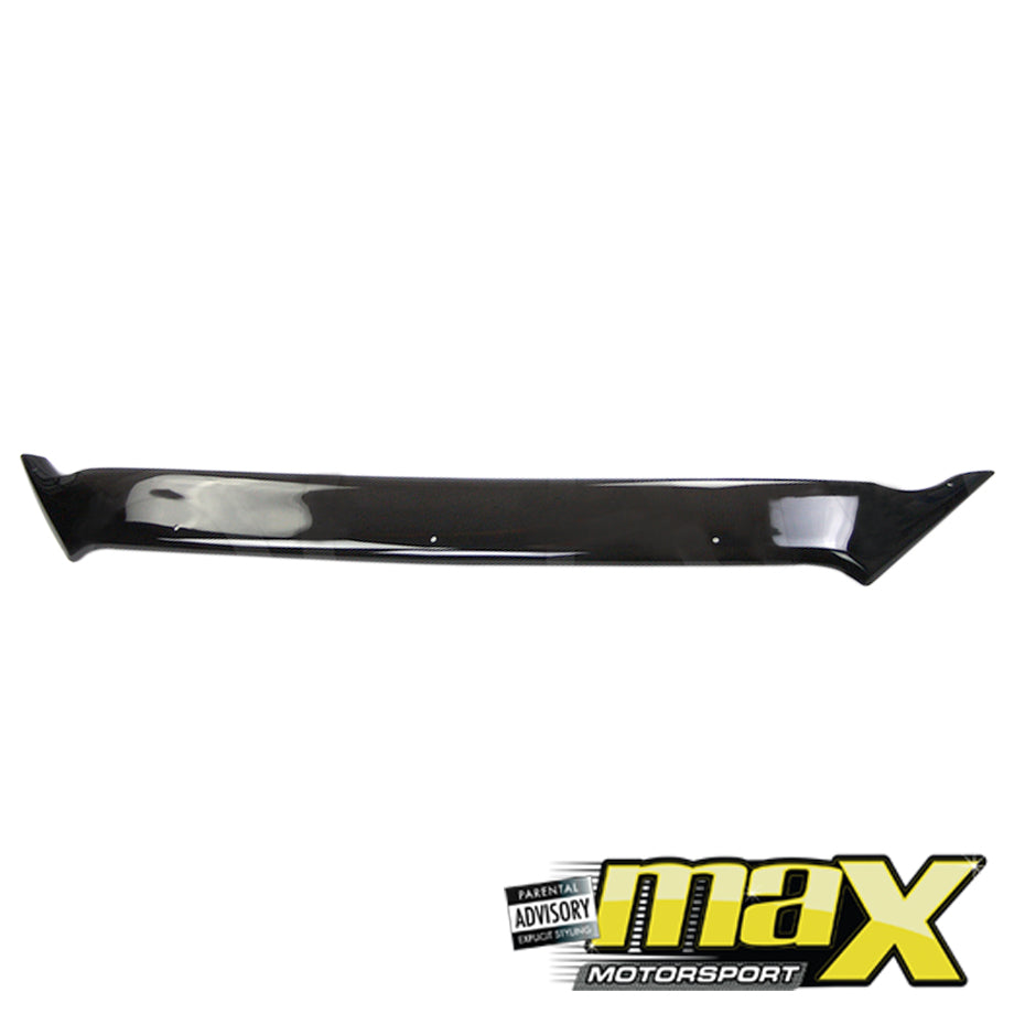 Isuzu Mu-X (17-19) Gloss Black Plastic Bonnet Guard