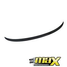 Load image into Gallery viewer, BM F10 M5 Performance Style Gloss Black Plastic Boot Spoiler (11-14)
