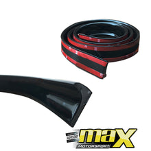 Load image into Gallery viewer, Universal Gloss Black Rubber Boot Spoiler
